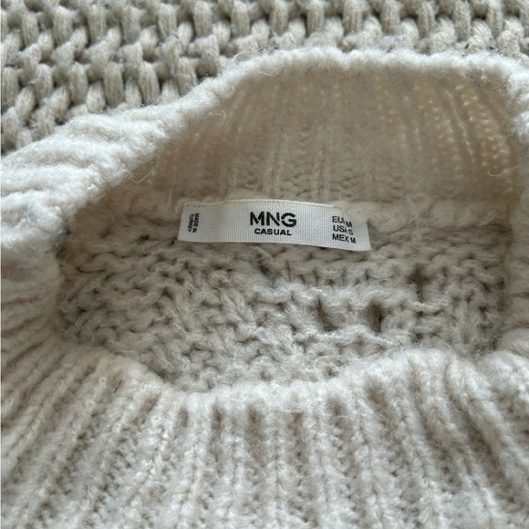 Mango Bobble Cream Sweater - Picture 4 of 5